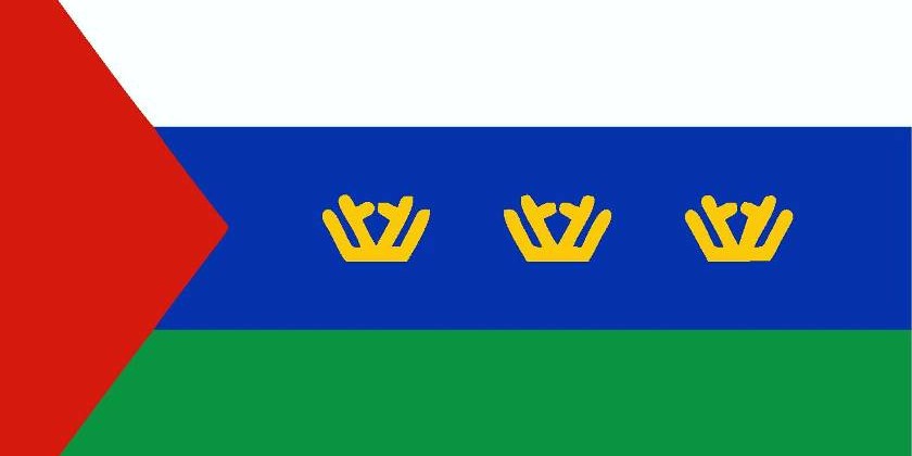 флаг Тюменской области