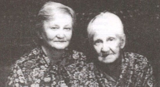 Жена и дочь Арсения Несмелова