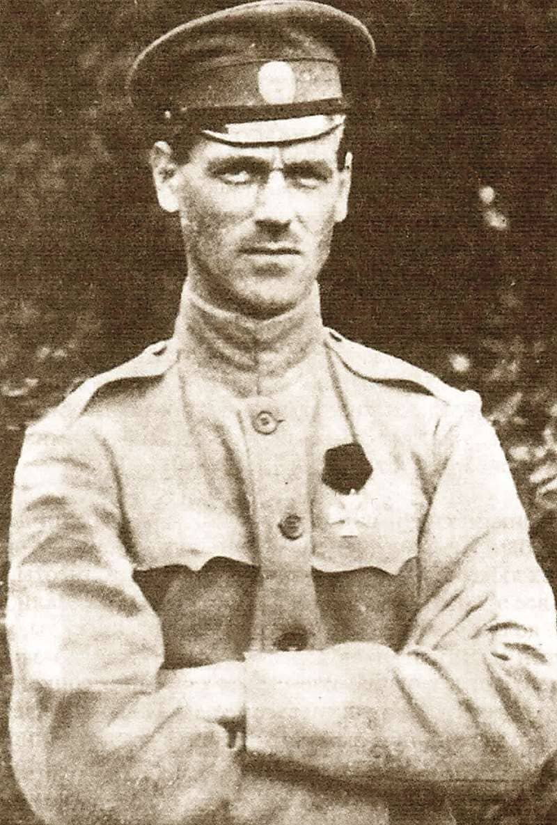 Вел. князь на фронте в период обострения язвенной болезни. 1915 г.