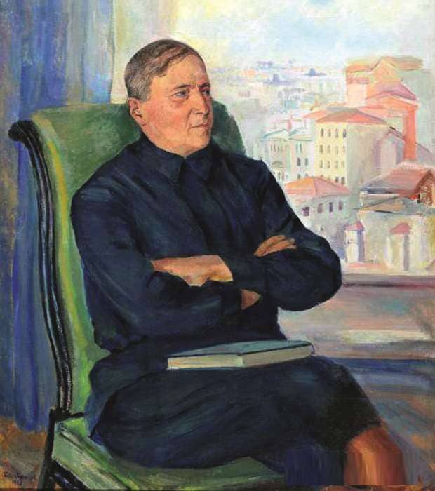 П. Кузнецов. Портрет А.А. Замкова. 1932 г