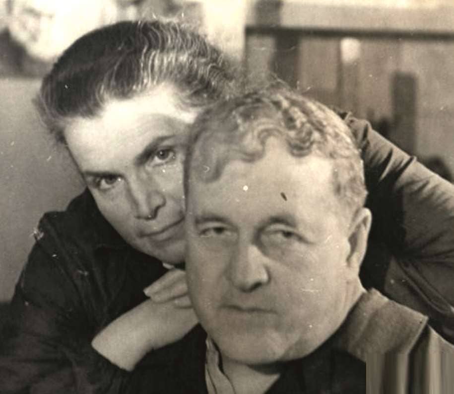 Алексей Замков и Вера Мухина